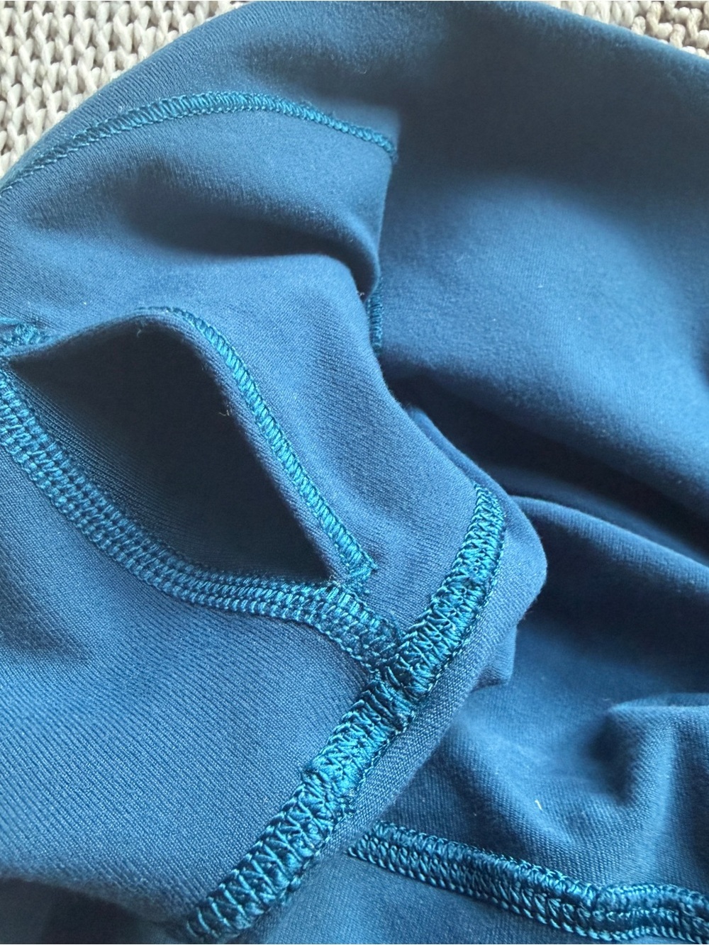 lululemon athletica Teal Wunder Under 25” High-Rise Leggings 10 activewear - Picture 8 of 9